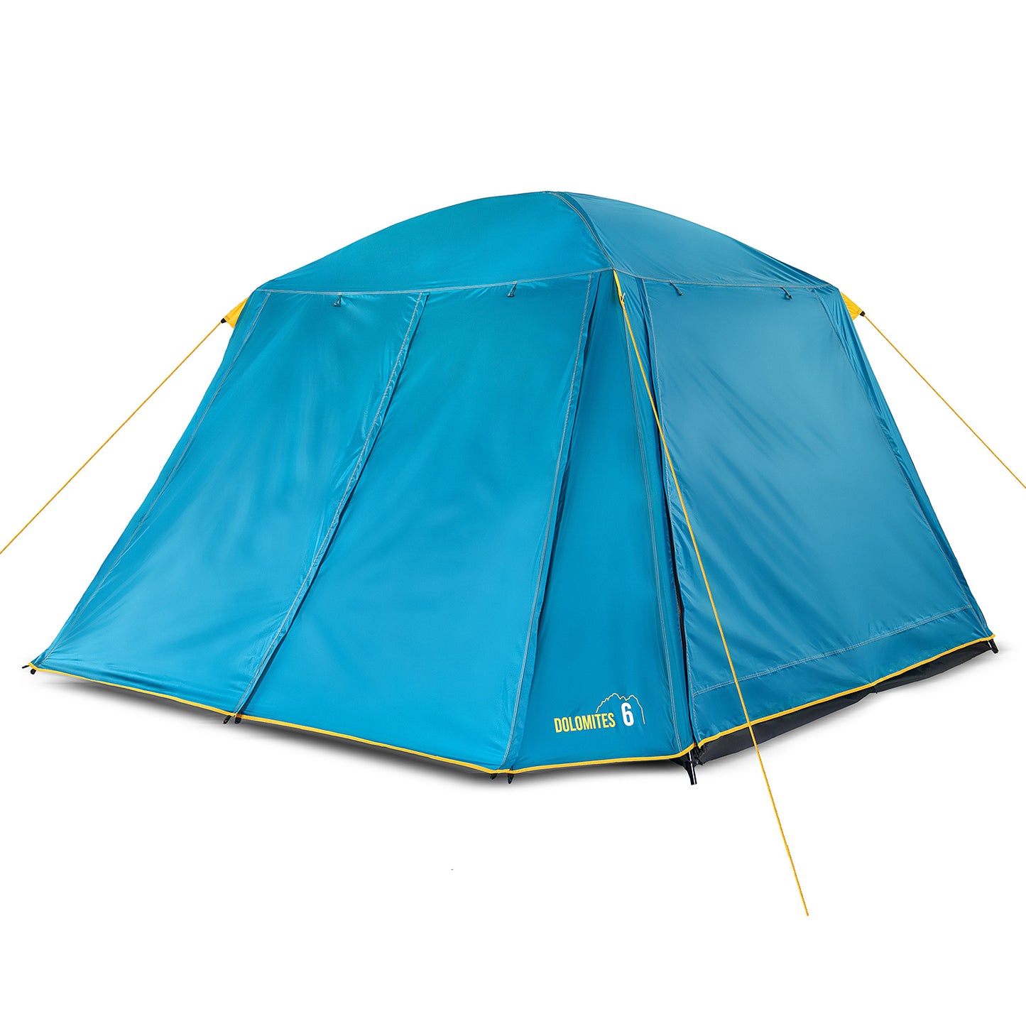 Carpa Camping Dolomites 6, 6 personas techo largo 3000 mm doble toldo