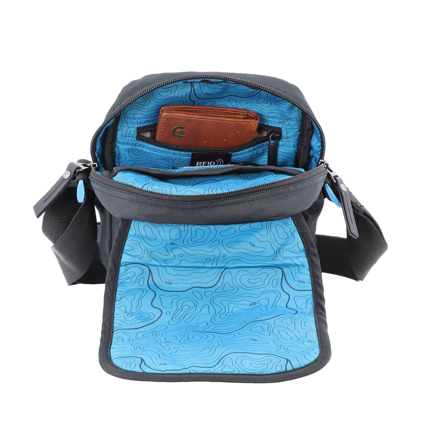 Bolso cruzado viaje ICON Discovery RPET 2,8L