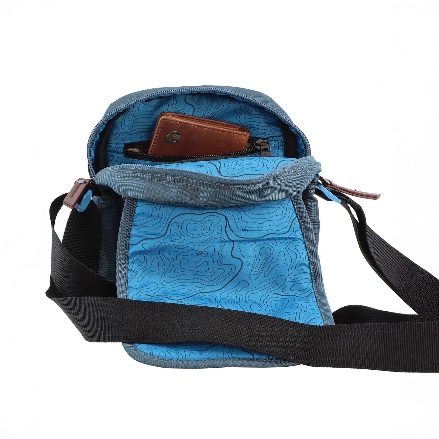 Bolso cruzado viaje ICON Discovery RPET 2,8L