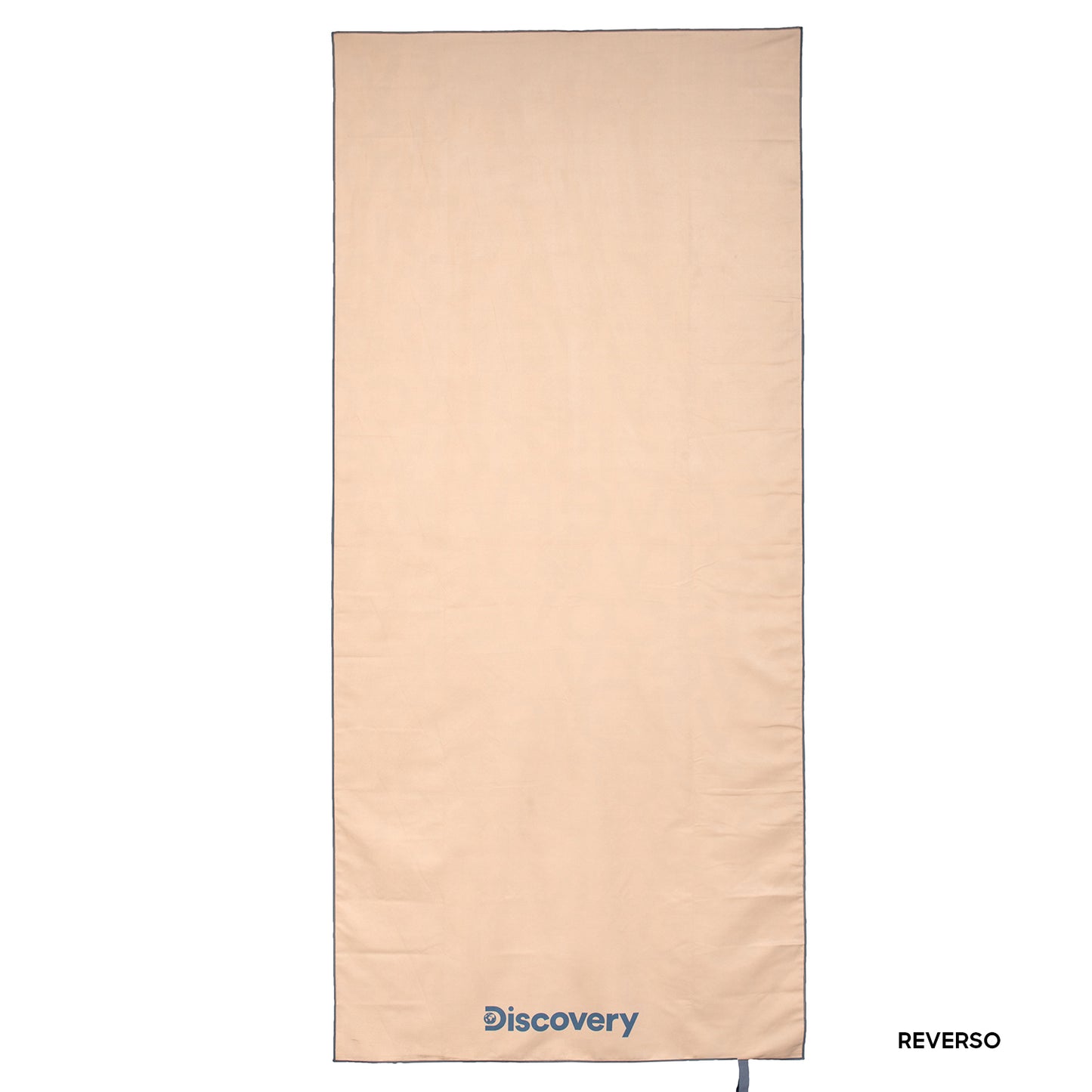 Toalla Microfibra grande Gris - Beige Discovery (90 x 200)