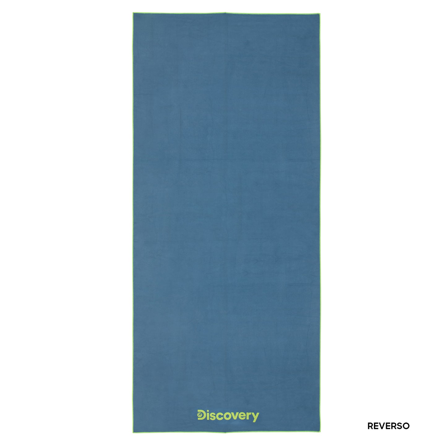Toalla Microfibra grande Verde - Gris Discovery (90 x 200)