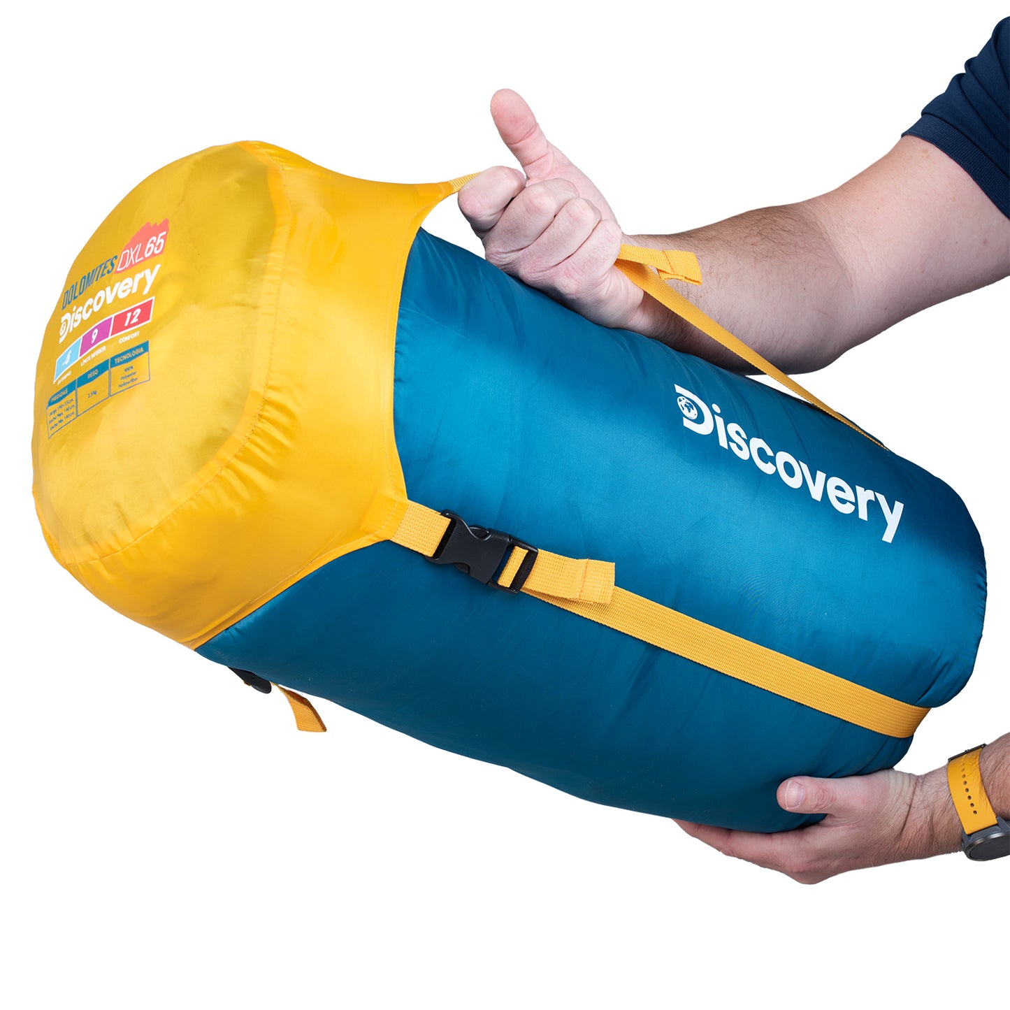 Saco de Dormir Doble Dolomites DXL65 Discovery -6º a 12º
