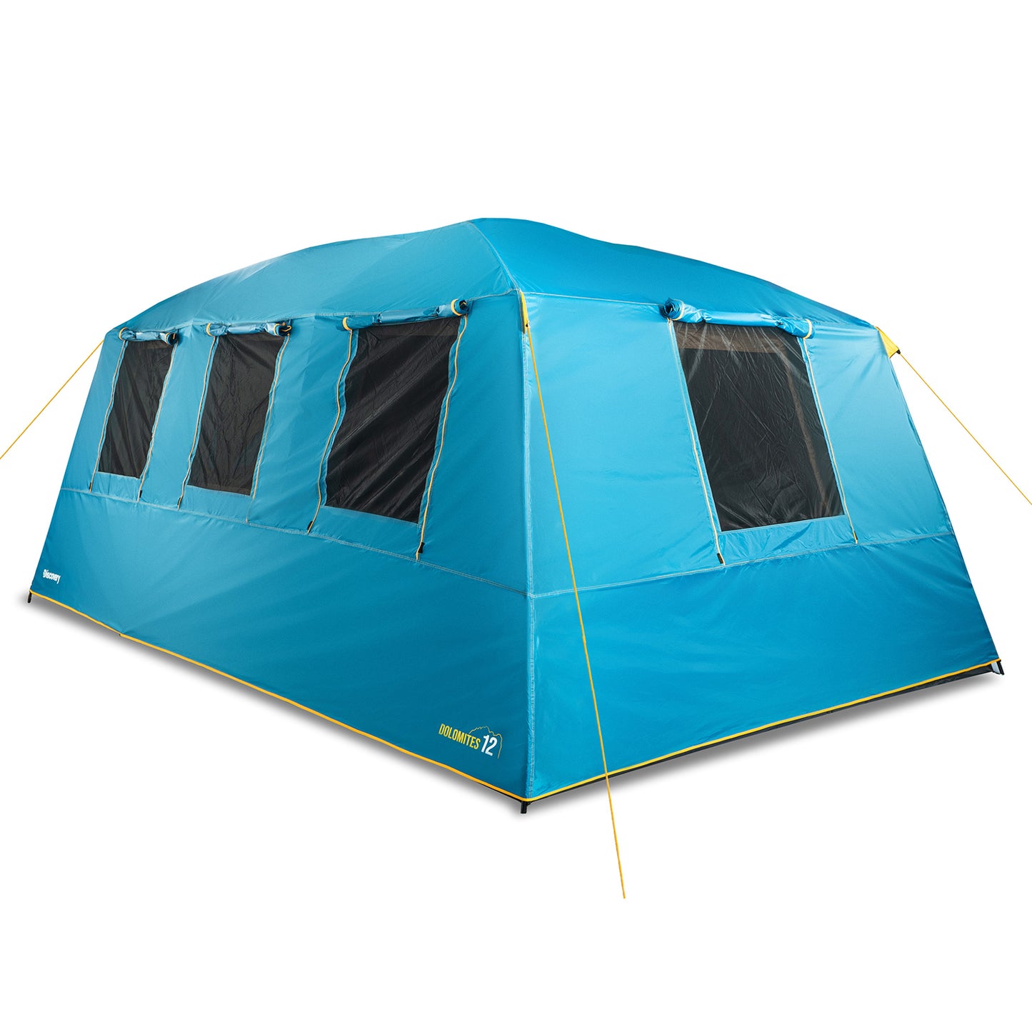 Carpa Camping Dolomites 12, 12 personas techo largo 3000 mm doble toldo