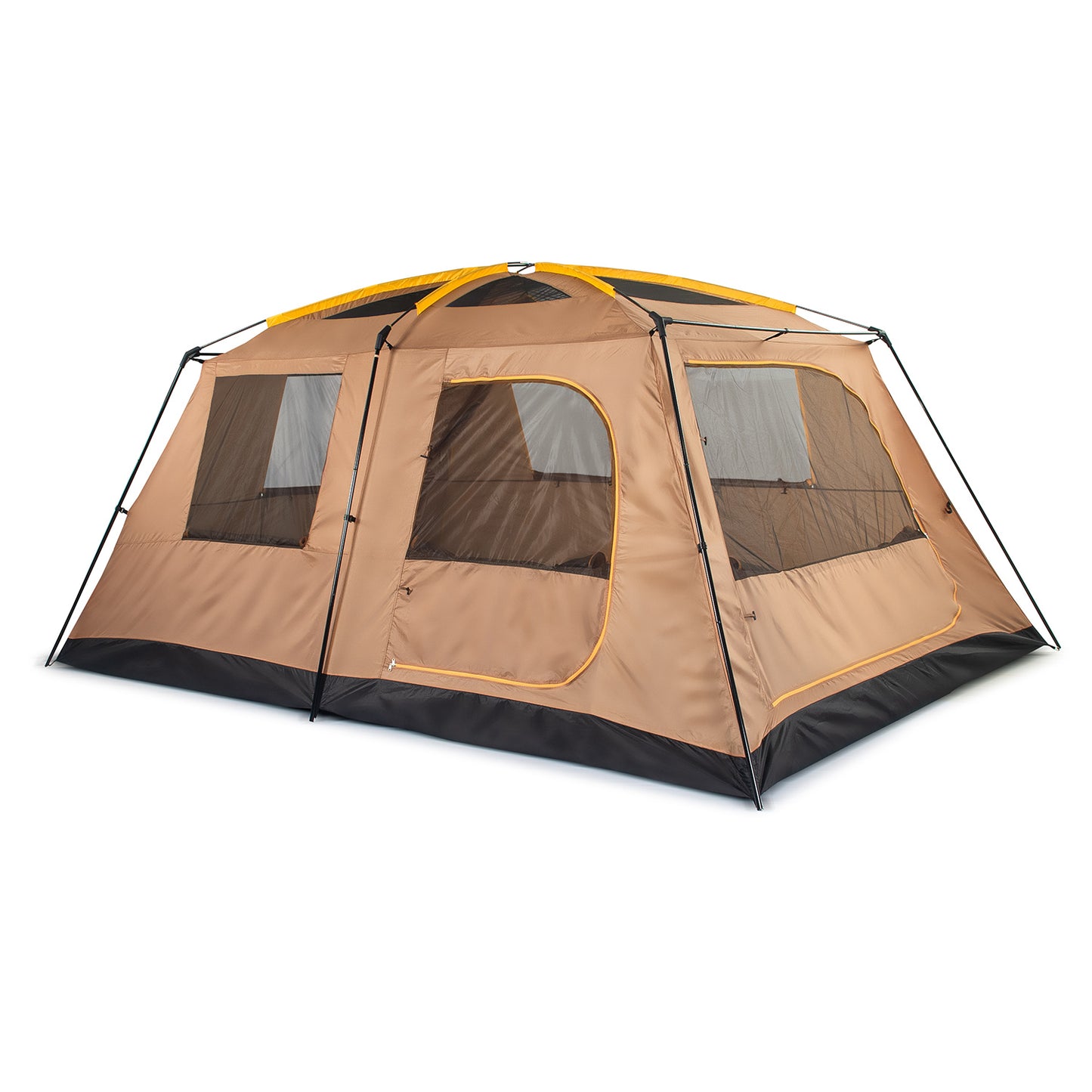 Carpa Camping Dolomites 10, 10 personas techo largo 3000 mm doble toldo
