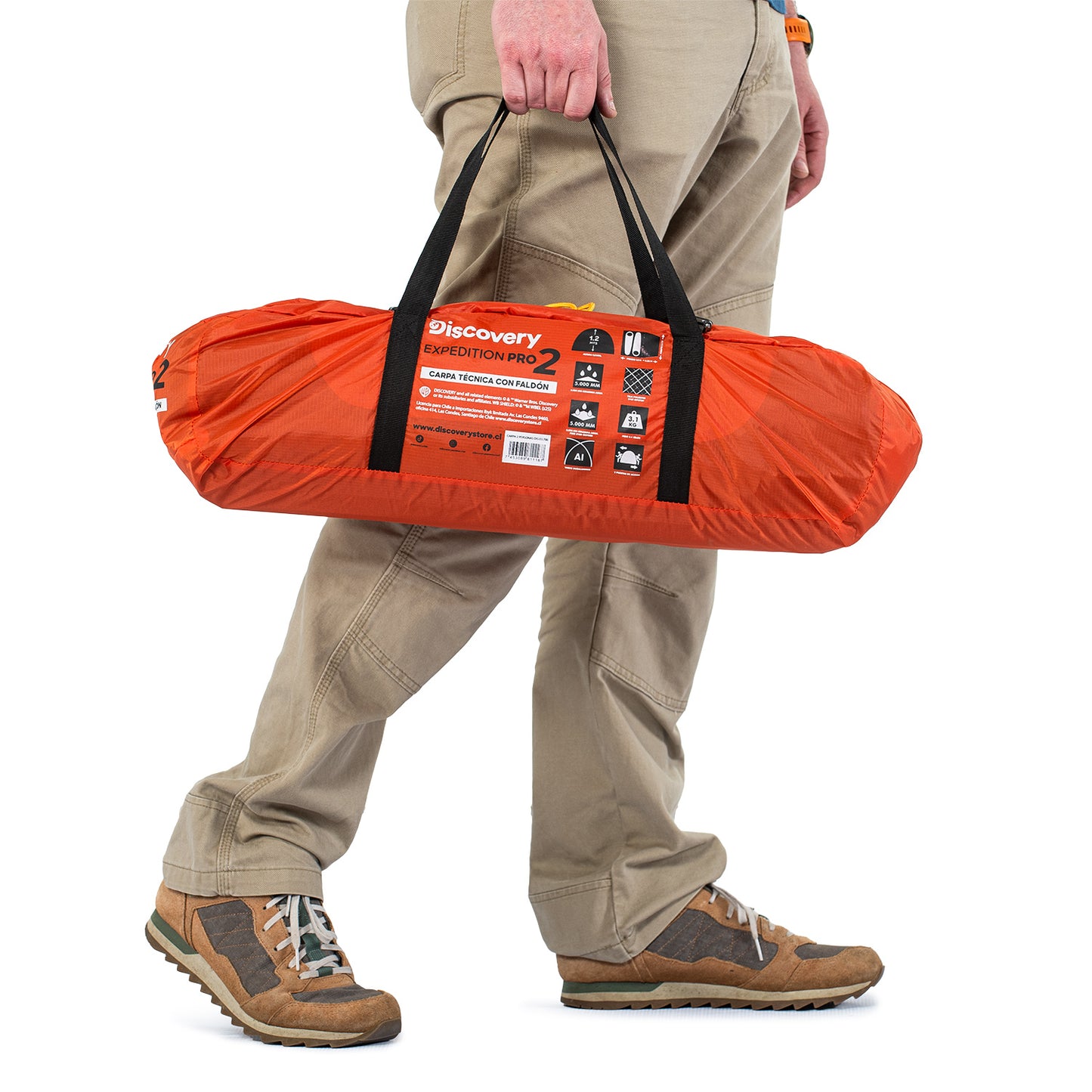 Carpa Técnica Expedition Pro 2, 2 Personas, 4 Estaciones 5000mm