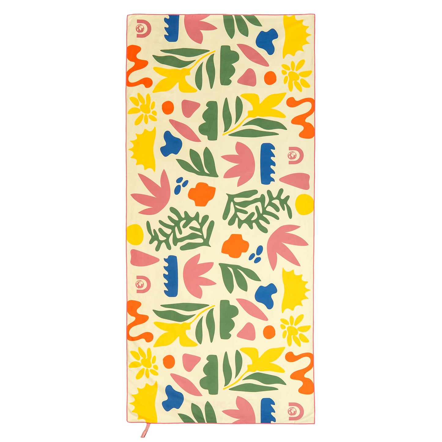 Toalla Microfibra grande Beach - Flowers Discovery (90 x 200)