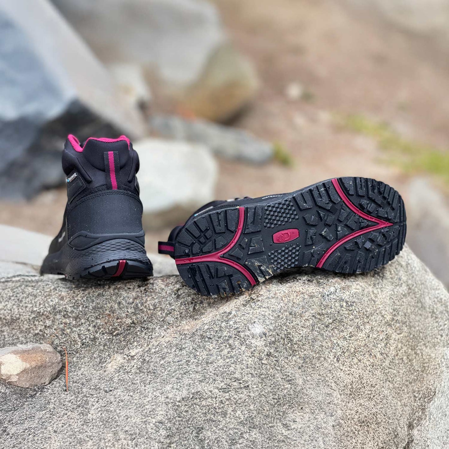 Zapato De Montaña Mujer Desert Negra