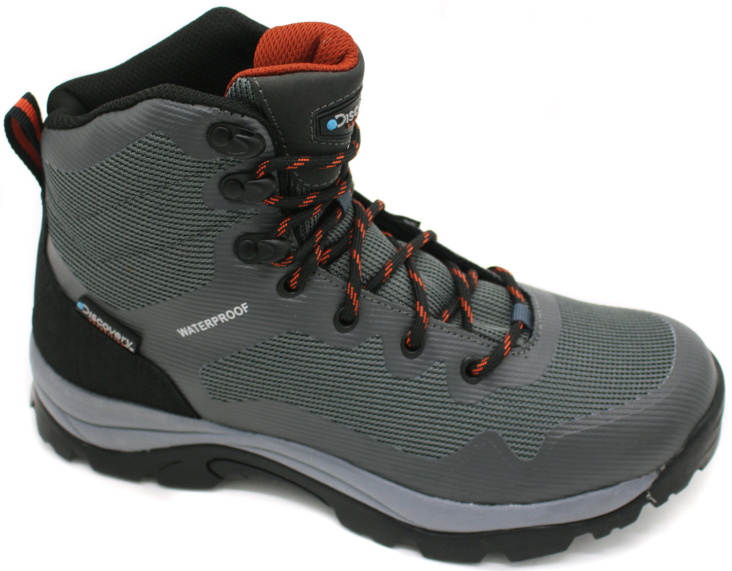 Zapato De Montaña Hombre Desert Gris