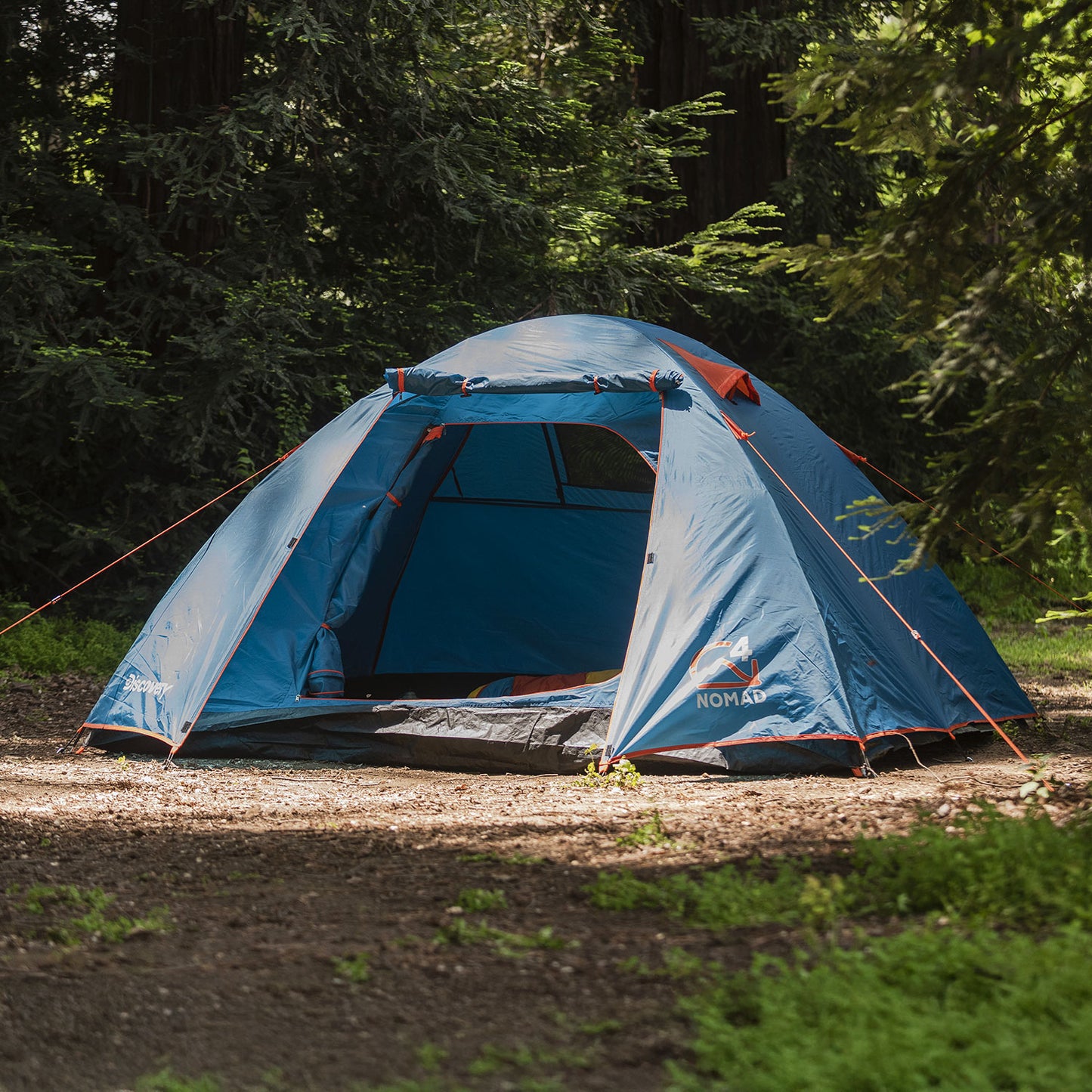 Carpa Camping 4 Personas Nomad Techo Largo 3000mm