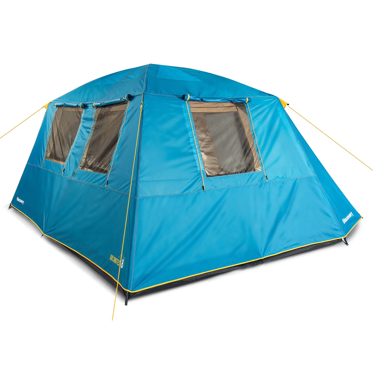 Carpa Camping Dolomites 8, 8 personas techo largo 3000 mm doble toldo