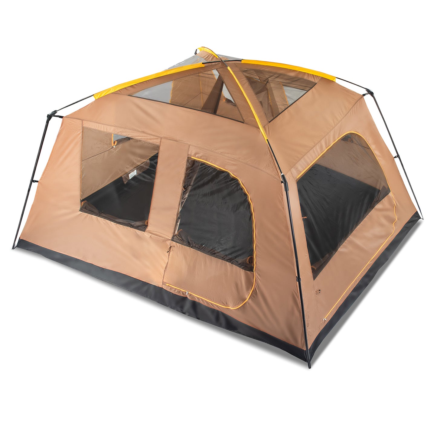 Carpa Camping Dolomites 8, 8 personas techo largo 3000 mm doble toldo