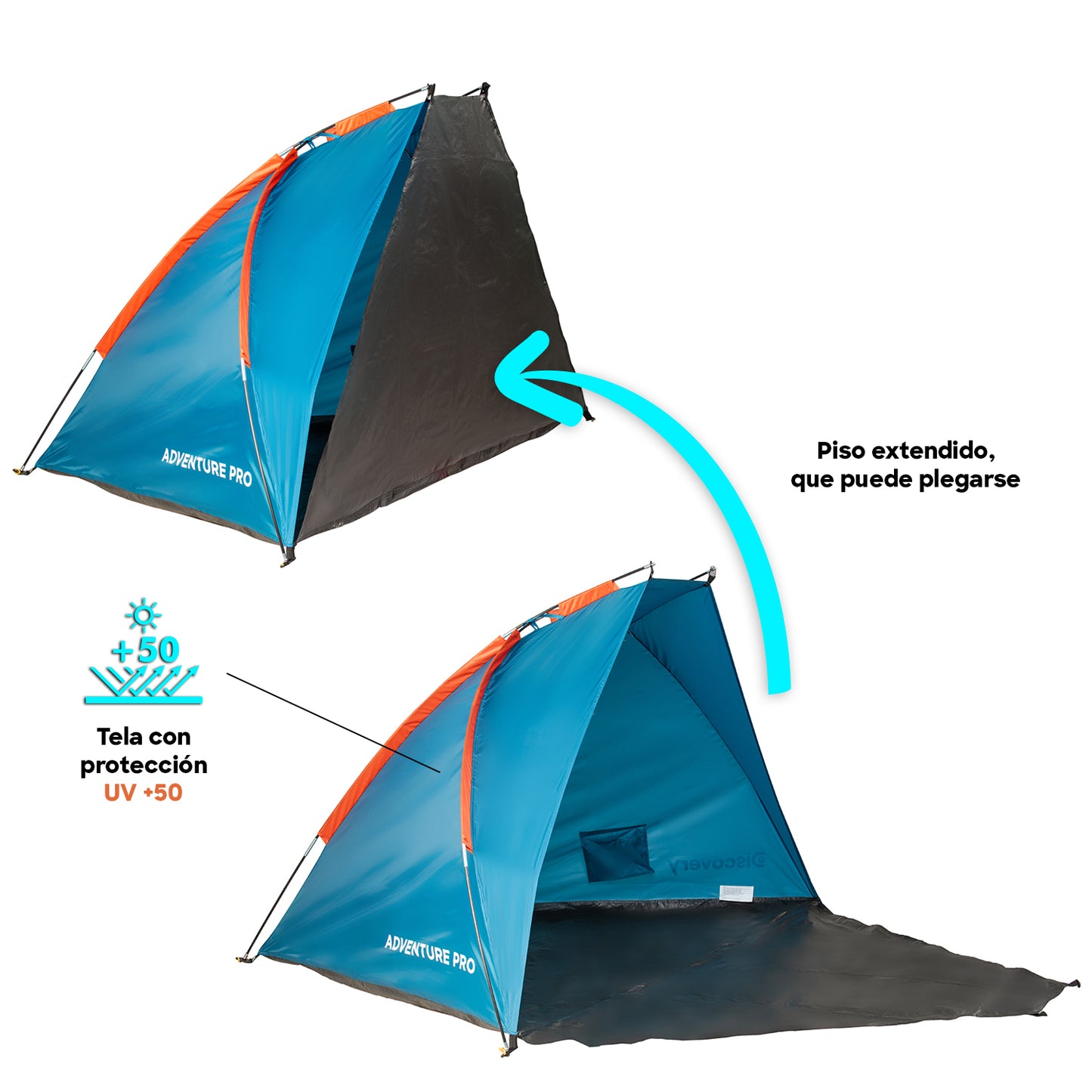 Carpa Paraviento De Playa Adventure Pro Dolomites