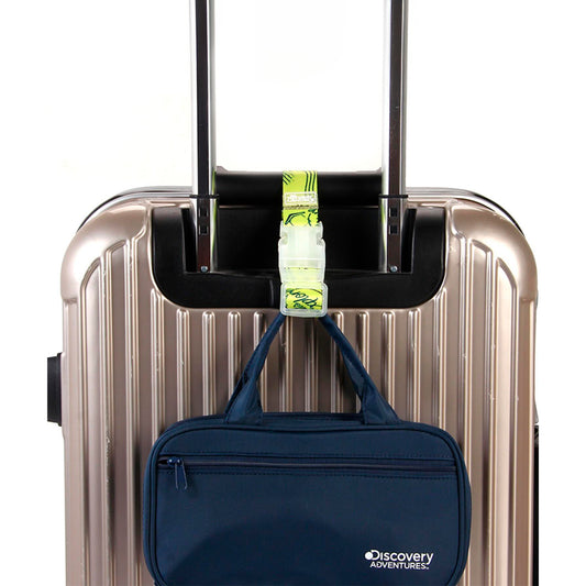 Correa Verde De Viaje Porta Bolso En Maleta
