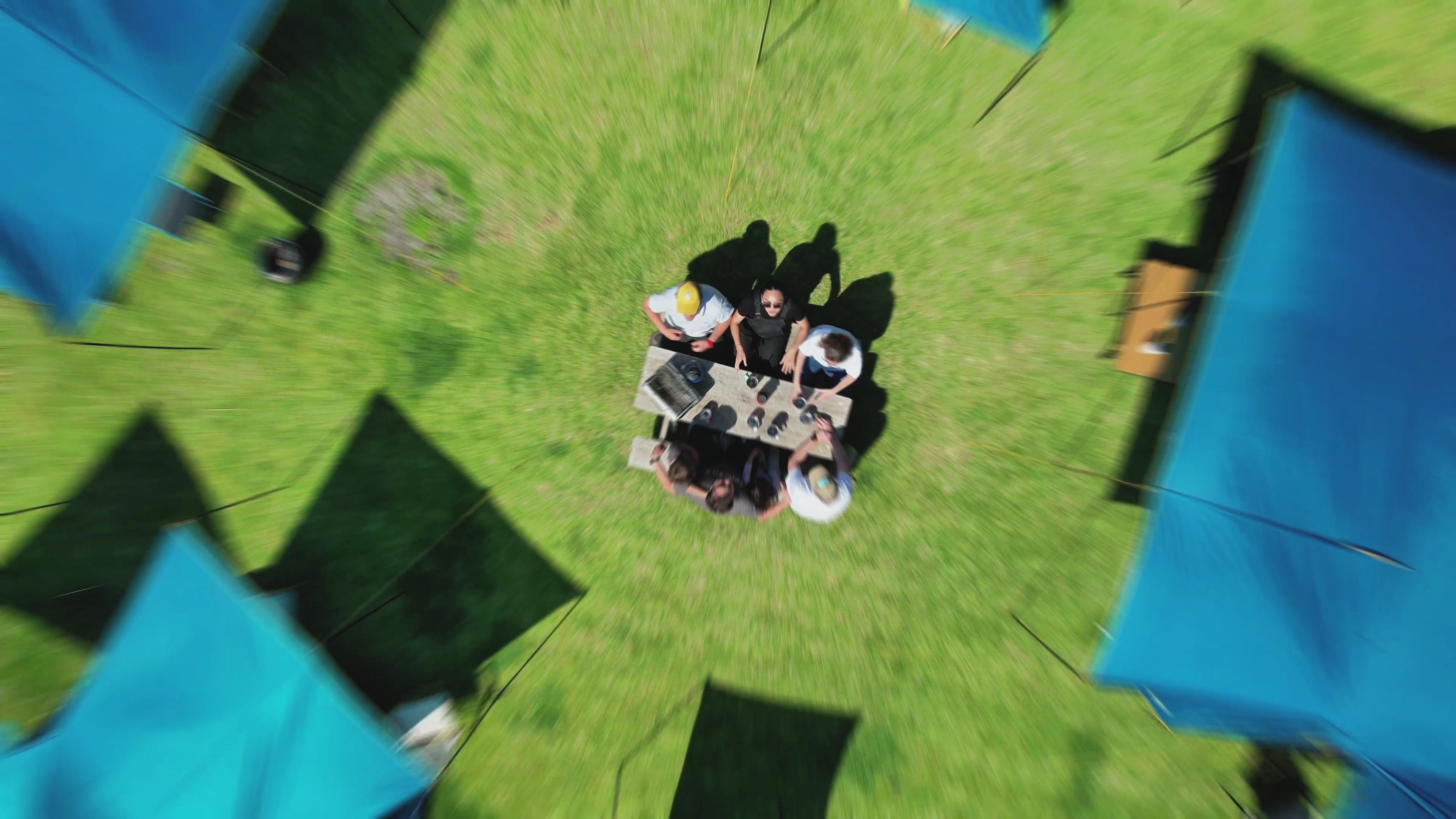 Carpa Camping Dolomites 12, 12 personas techo largo 3000 mm doble