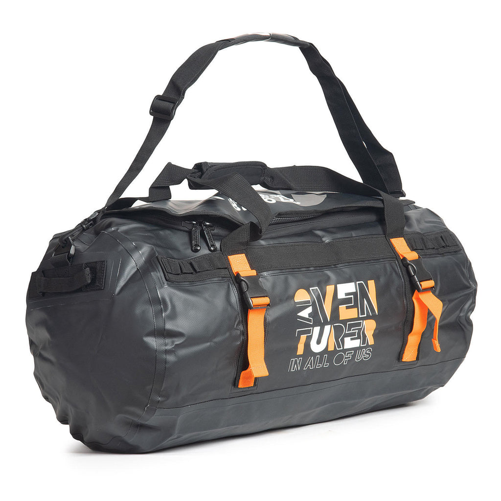 Bolsa de viaje grande de 45 L para mujer, bolsa de lona para mujer, bolsa  de lona para llevar en el equipaje, Negro 