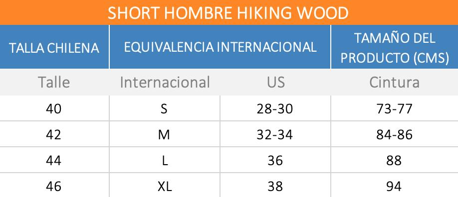 Tallas short hombre deals